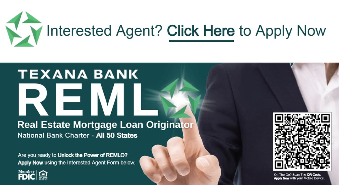 Texana Bank REMLO Apply Now image